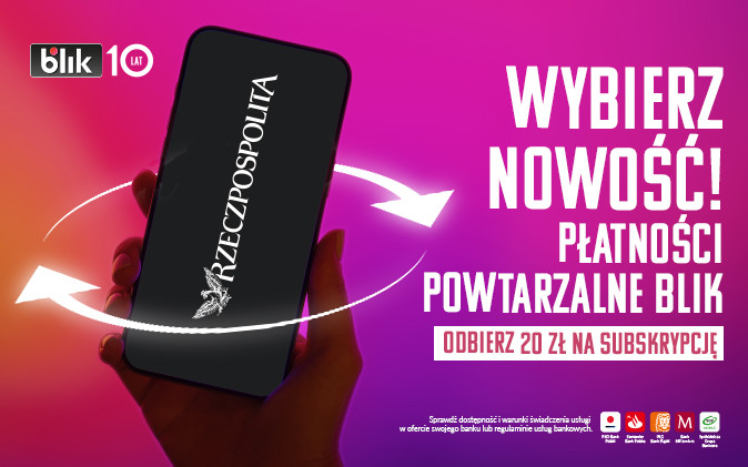 Subskrybuj z BLIKIEM – płać mniej!